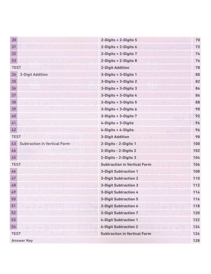 Kumon Math Boosters - Addition & Subtraction Age 6-8