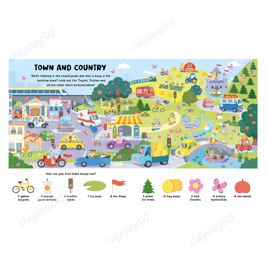 Vehicles: 1001 Things To Find (Search and Find Activity Book) - CHildren Activity Book - Age 3 - 6