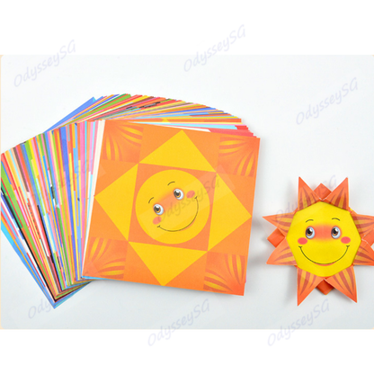 Origami Paper Craft Kit - 72 Designs, 152 Sheets | Folding Paper DIY Art Craft Origami Activity for kids