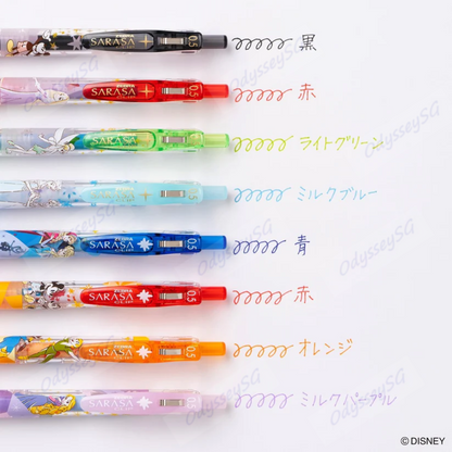 Zebra LIMITED EDITION Sarasa Clip Disney Fantasy Pens 0.5mm