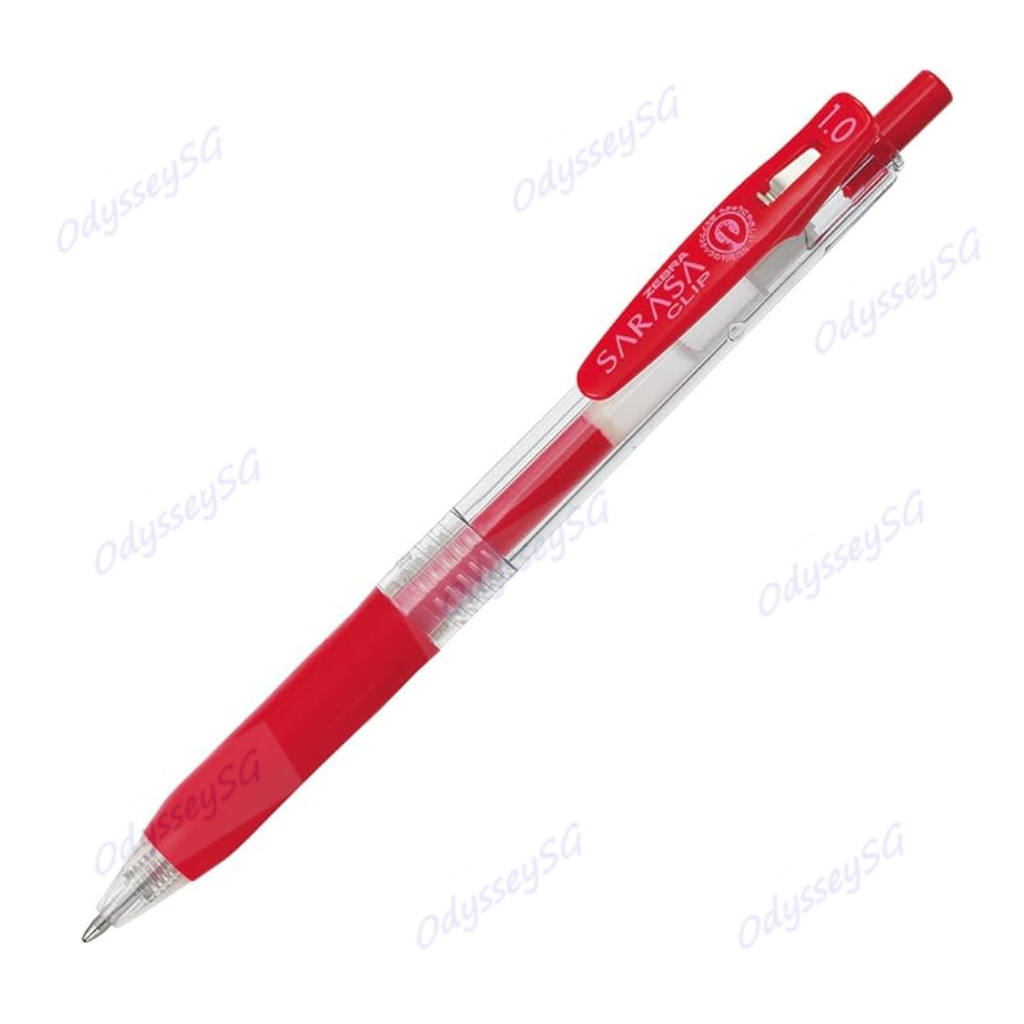 Zebra Sarasa Clip 1.0 mm Pens ( Blue / Black / Red Pens)