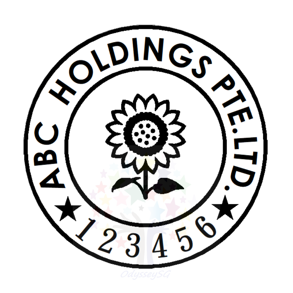 Artline Xstamper Quix - Company logo round stamps