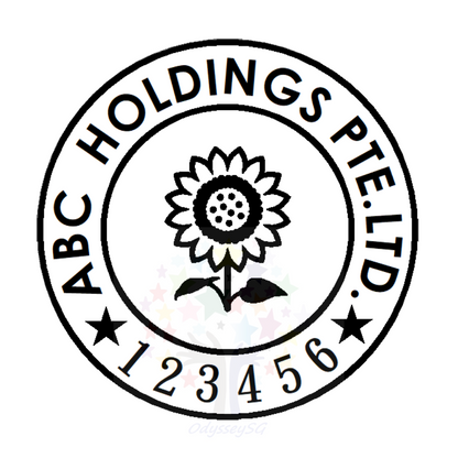 Artline Xstamper Quix - Company Logo Round Stamps