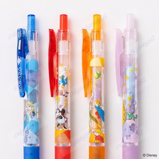 Zebra LIMITED EDITION Sarasa Clip Disney Fantasy Pens 0.5mm