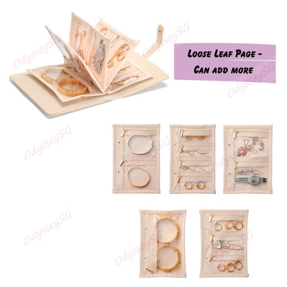 Luxury Jewelry Storage Organizer – Portable Travel Case | Anti-Oxidation Storage for Rings, Earrings, Bracelets