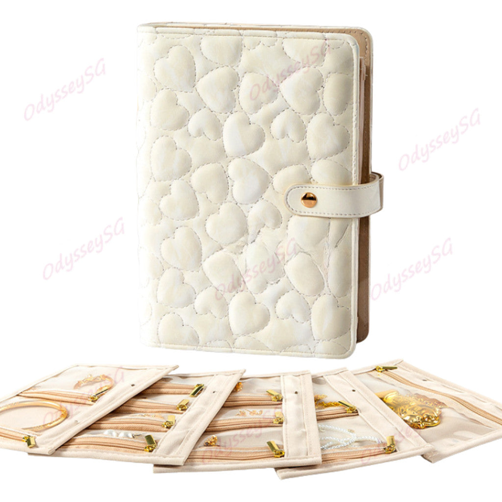 Luxury Jewelry Storage Organizer – Portable Travel Case | Anti-Oxidation Storage for Rings, Earrings, Bracelets