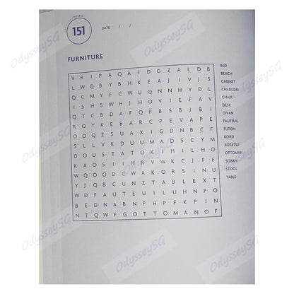 365  Wordsearch puzzle activity book