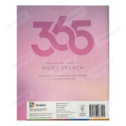365  Wordsearch puzzle activity book