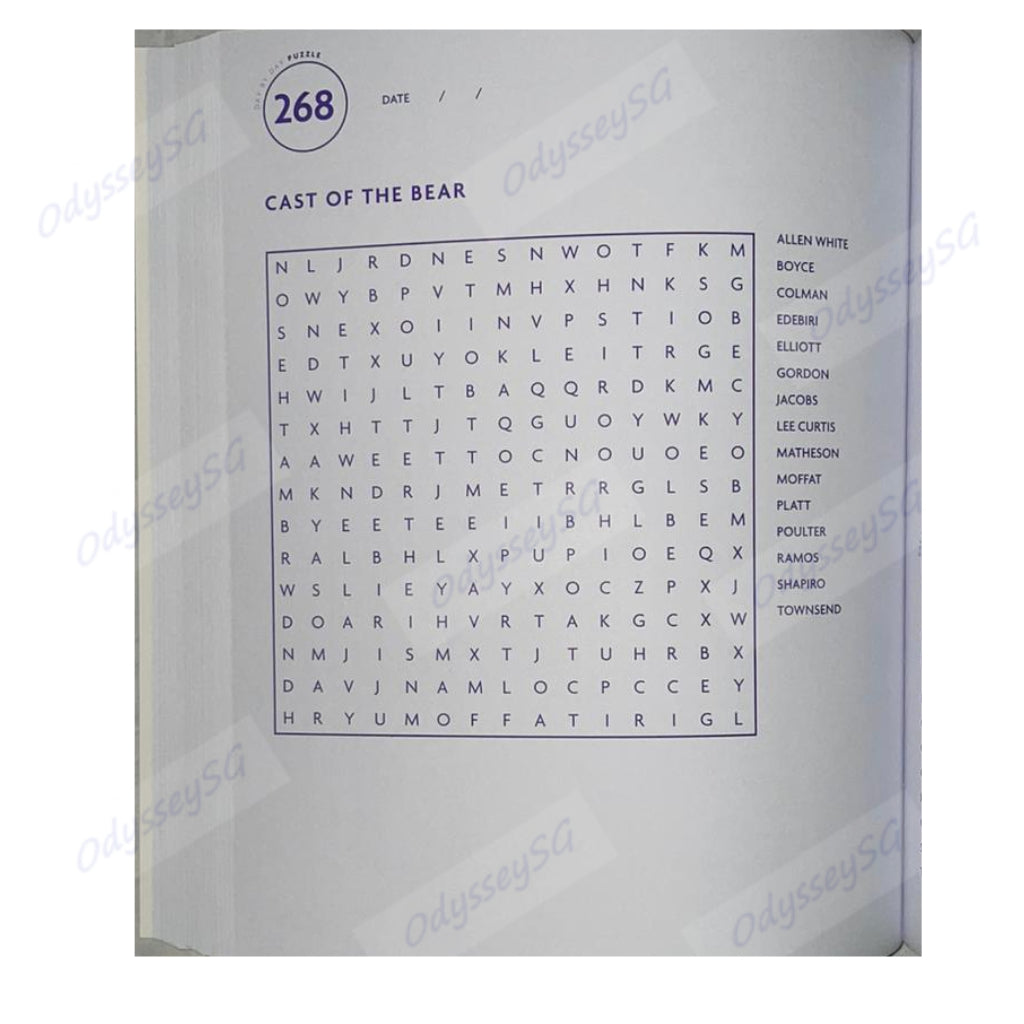 365  Wordsearch puzzle activity book