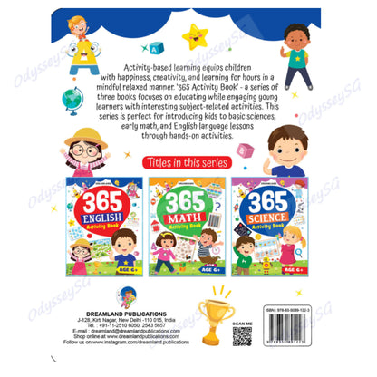 365 Science Activity book  - Activity based children learning - Age 6 and above