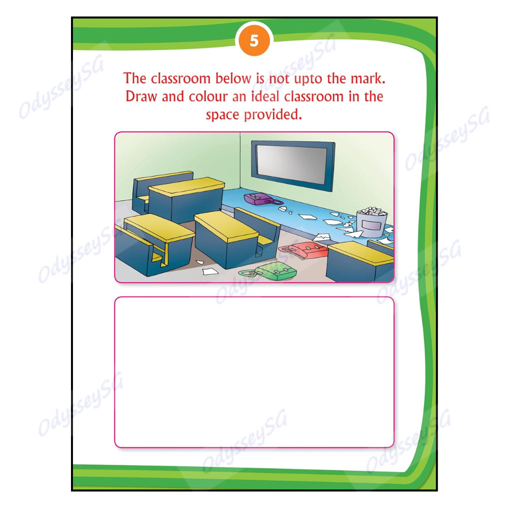 Good Habits Children Activity book - Full Color