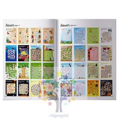 101 Maze Activity Book - Children Activity book - Age 4 and above