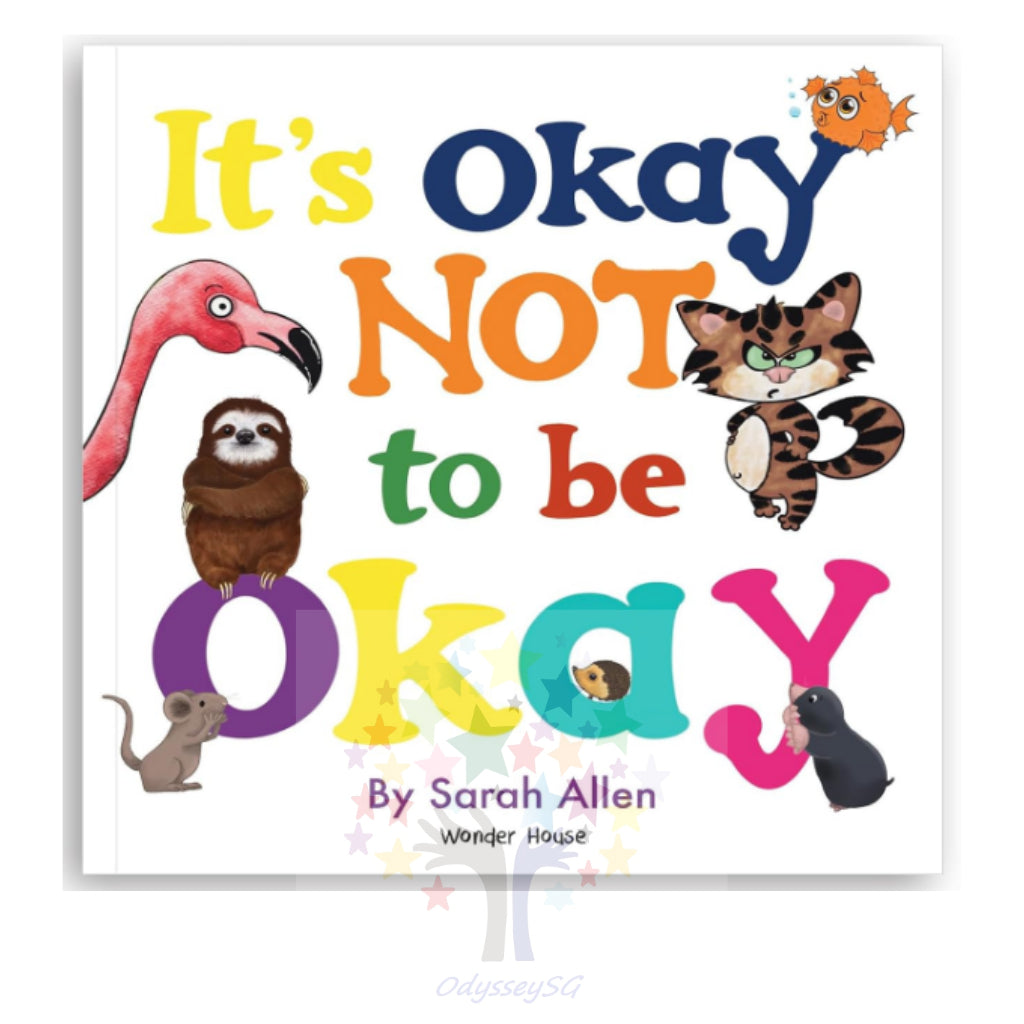 It’s Okay Not to be Okay - Children Picture Board Book  Positive thinking / Emotional wellbeing