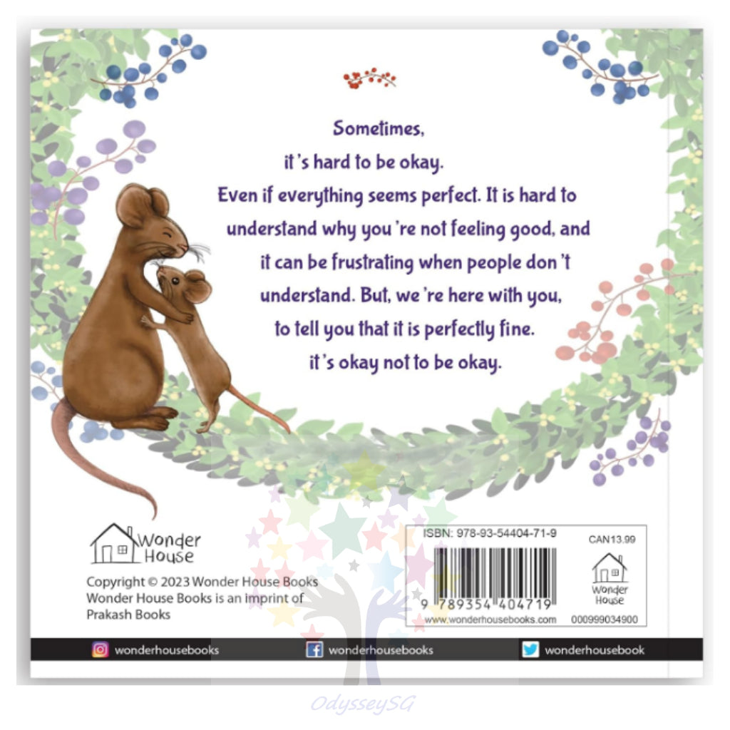 It’s Okay Not to be Okay - Children Picture Board Book  Positive thinking / Emotional wellbeing