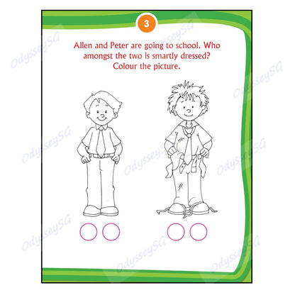 Good Habits Children Activity book - Full Color
