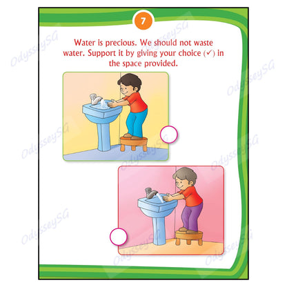 Good Habits Children Activity book - Full Color