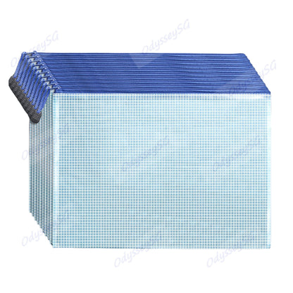 Waterproof Mesh Zip Bag Organizer Pouch | A4 | A5 Size Student Document File Folder / Travel Pouch