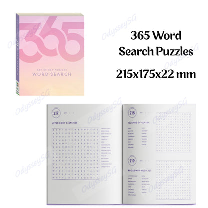 365  Wordsearch puzzle activity book