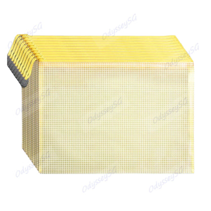 Waterproof Mesh Zip Bag Organizer Pouch | A4 | A5 Size Student Document File Folder / Travel Pouch