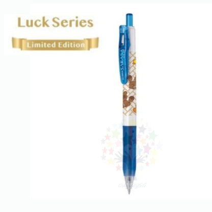 ZEBRA Sarasa Gel - Limited Edition pens - Luck  series / Dot  - 0.5mm - Blue / Black / Red  /Green Pen - Kawaii Design