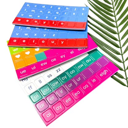 Magnetic Phonics Word Building Kit - 142 Tiles for Spelling & Reading | Educational Learning
