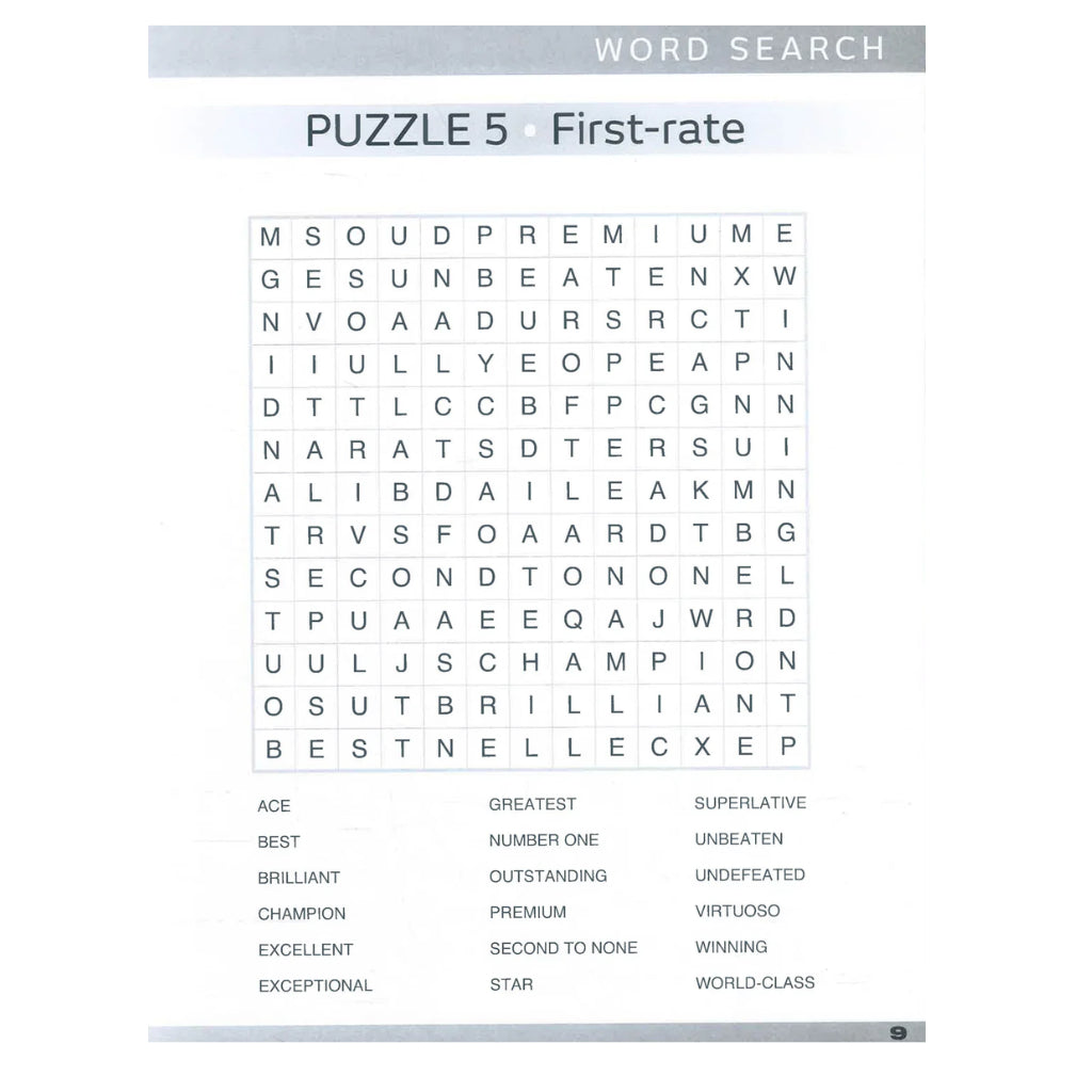Mindworks BrainTraining - Wordsearch books - Jumbo book - Big size - 250 puzzles - Age 12 and above -Cognitive skills