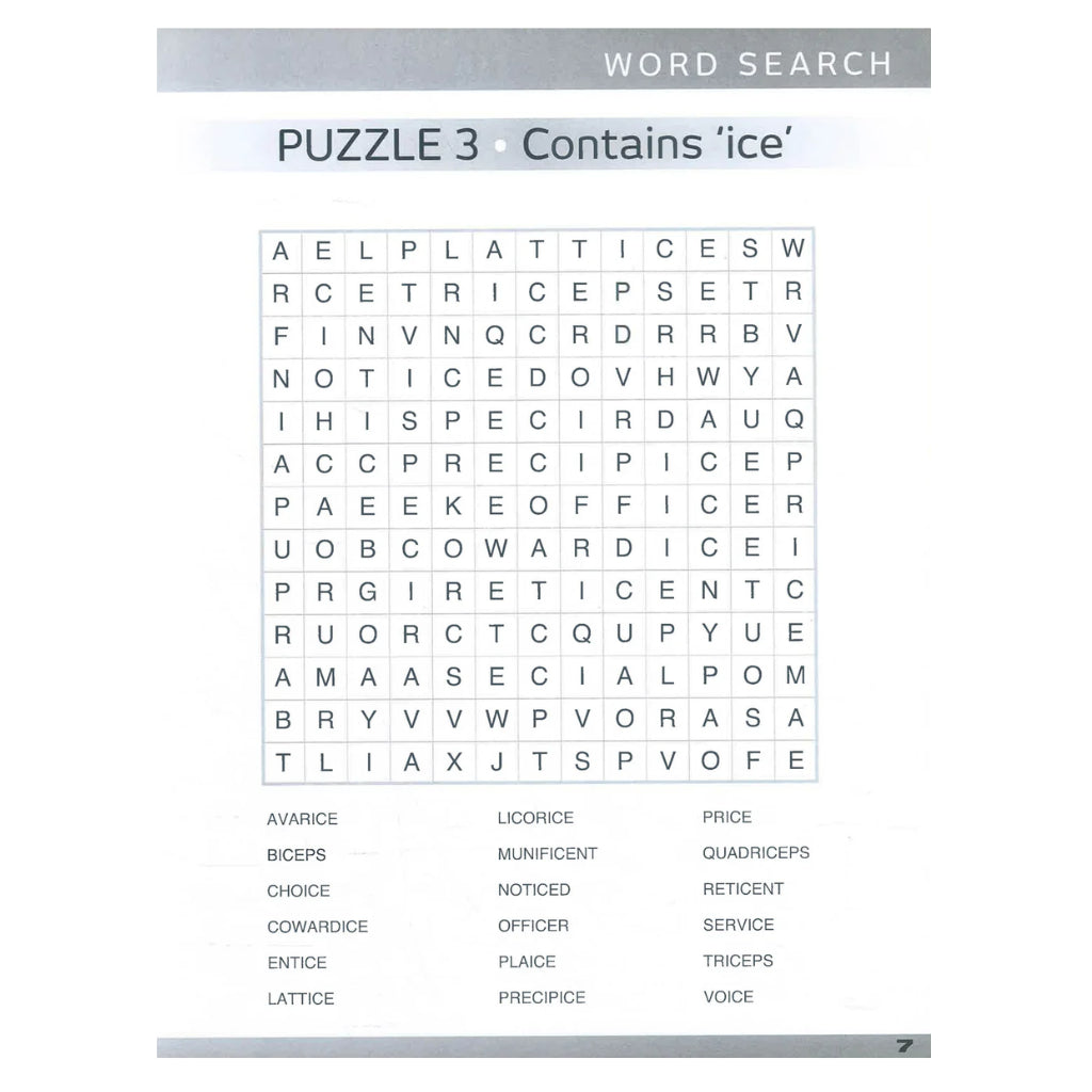 Mindworks BrainTraining - Wordsearch books - Jumbo book - Big size - 250 puzzles - Age 12 and above -Cognitive skills