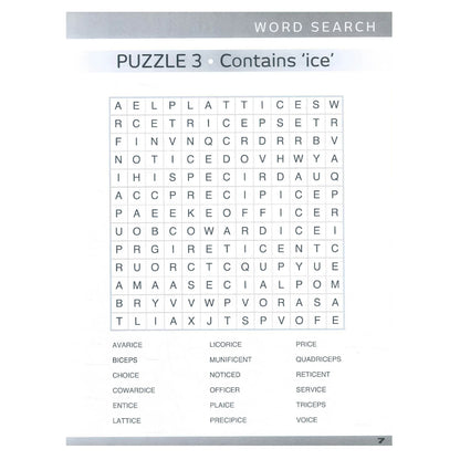 Mindworks BrainTraining - Wordsearch books - Jumbo book - Big size - 250 puzzles - Age 12 and above -Cognitive skills