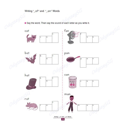 Kumon - My Book of Rhyming Words -Age 4-6