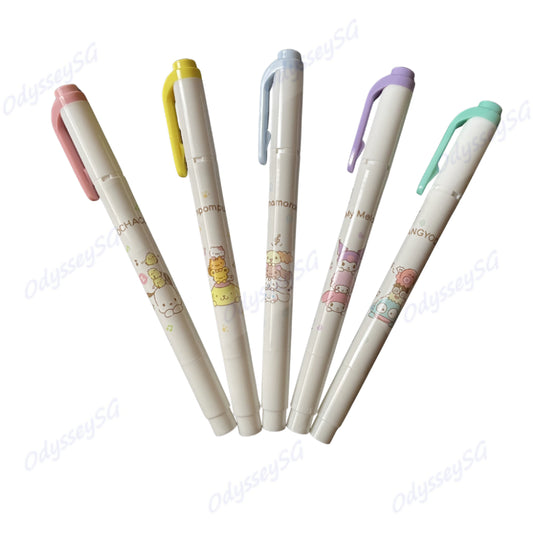 Zebra Mildliner Sanrio Limited Edition - Pastel Dual-Tip Highlighters