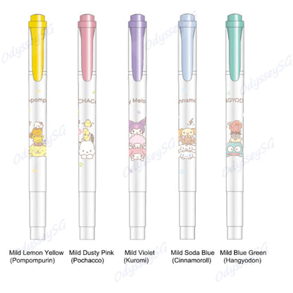 Zebra Mildliner Sanrio Limited Edition - Pastel Dual-Tip Highlighters
