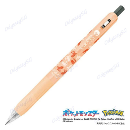 Pokemon Zebra  Sarasa Clip Pens -  Pikachu Genger Bulbasur Eevee Snorlex Charmander Squirtle