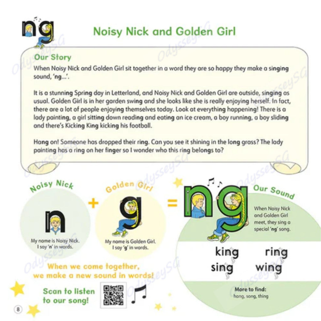 Letterland Beyond ABC Phonics - Covers 40 digraphs