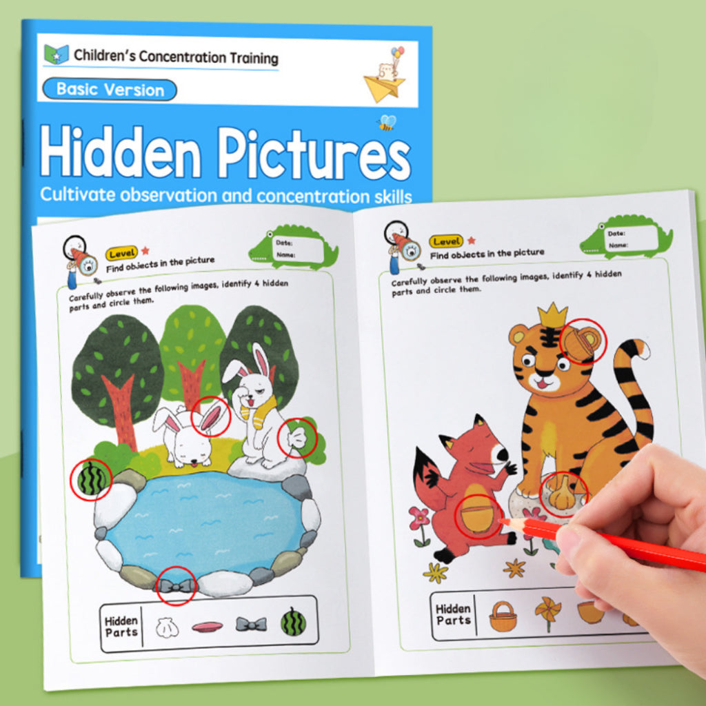 Hidden Pictures Activity Book - 2 Book Set - Age 3 and above