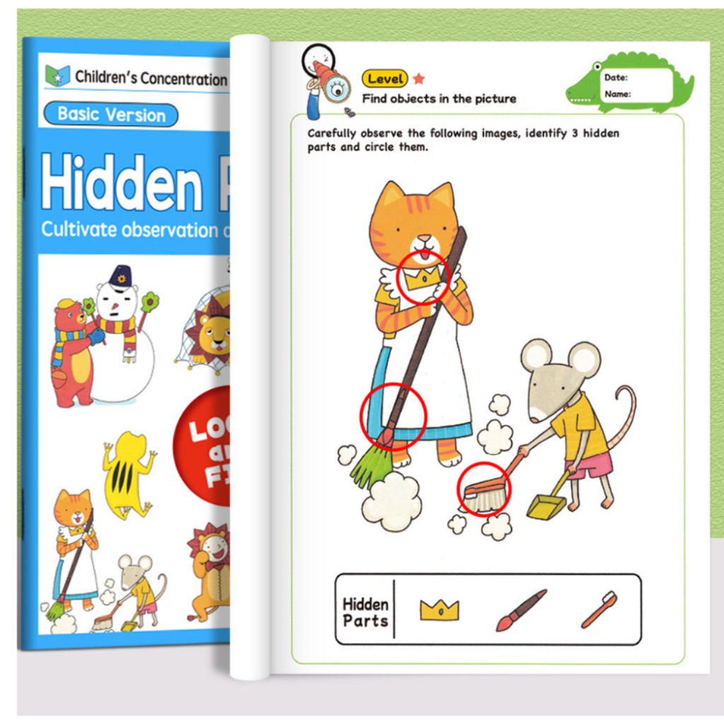 Hidden Pictures Activity Book - 2 Book Set - Age 3 and above