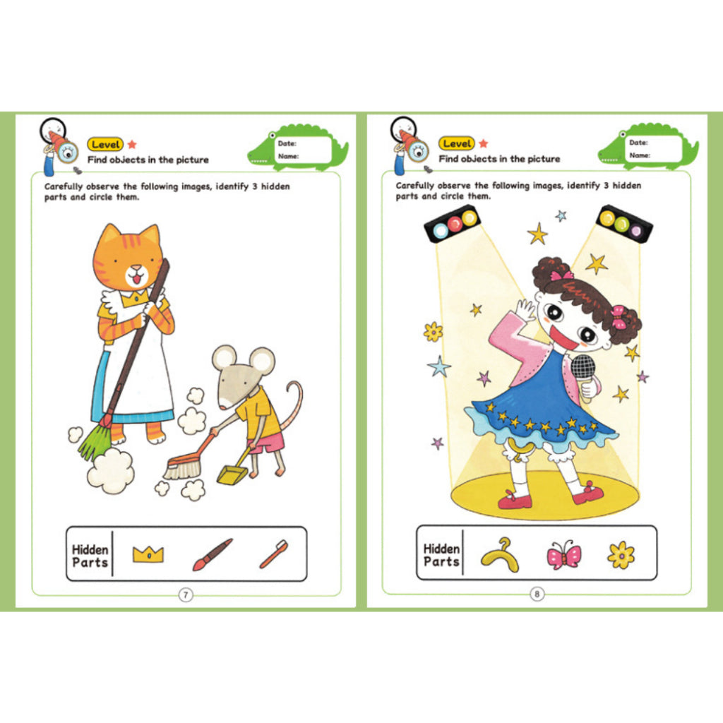 Hidden Pictures Activity Book - 2 Book Set - Age 3 and above