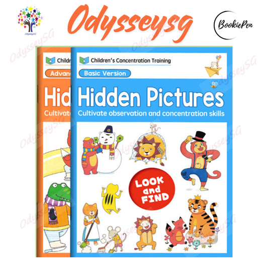 Hidden Pictures Activity Book - 2 Book Set - Age 3 and above