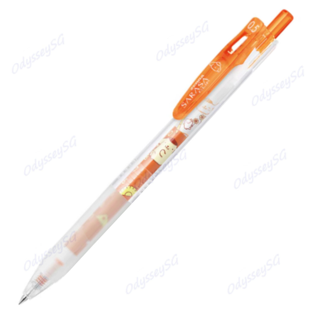 Zebra Sanrio Sarasa Clip Rollerball Gel Pen – 0.5mm Cute Kawaii Pen – Kuromi / Hello Kitty