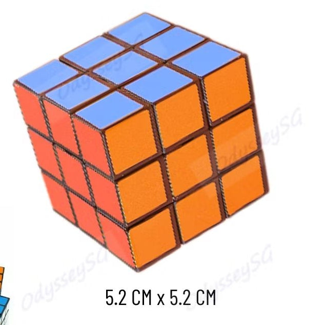 3x3 Cube Puzzle – Solid Color Speed Cube 5.2cm – Magic Cube Toy Kids Gift Goodie Bag Party Favour