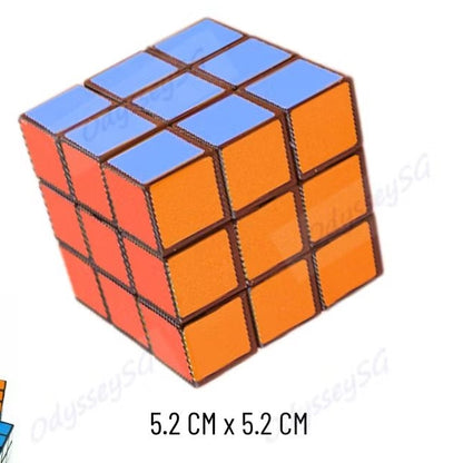 3x3 Cube Puzzle – Solid Color Speed Cube 5.2cm – Magic Cube Toy Kids Gift Goodie Bag Party Favour