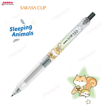 ZEBRA Sarasa Gel - Limited Edition pens - Luck  series / Dot  - 0.5mm - Blue / Black / Red  /Green Pen - Kawaii Design