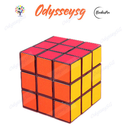 3x3 Cube Puzzle – Solid Color Speed Cube 5.2cm – Magic Cube Toy Kids Gift Goodie Bag Party Favour