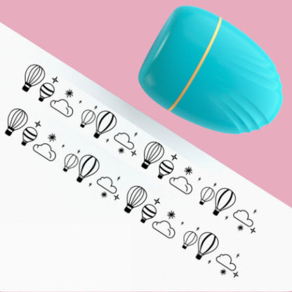 Set of 3  Doodle Roller Stamp | Self-Inking Border Line Patterns Journaling Scrapbooking Arts Crafts