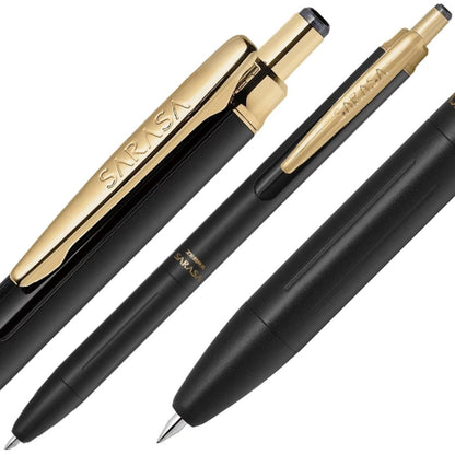 Zebra Sarasa Grand Vintage Gel Pen 0.5mm – Red Black | Cassis Black | Sepia Black | Premium Metal Body