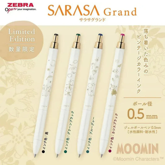 Zebra Sarasa Grand Moomin - 0.5mm - Little My Snufkin