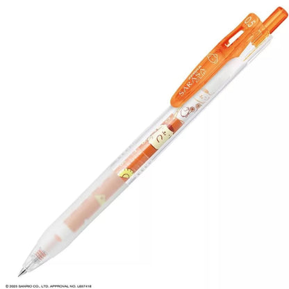 Zebra Sanrio Sarasa Clip Rollerball Gel Pen – 0.5mm Cute Kawaii Pen – Kuromi / Hello Kitty