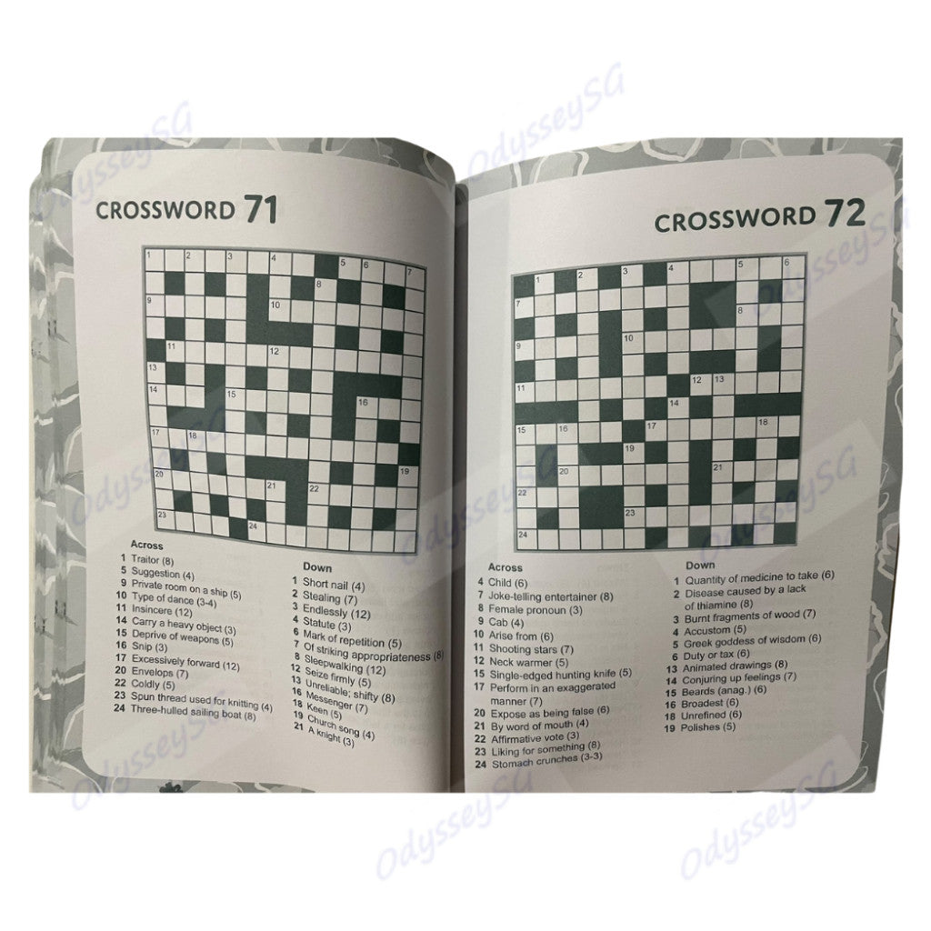Perfect Puzzles - Crossword Puzzle Book