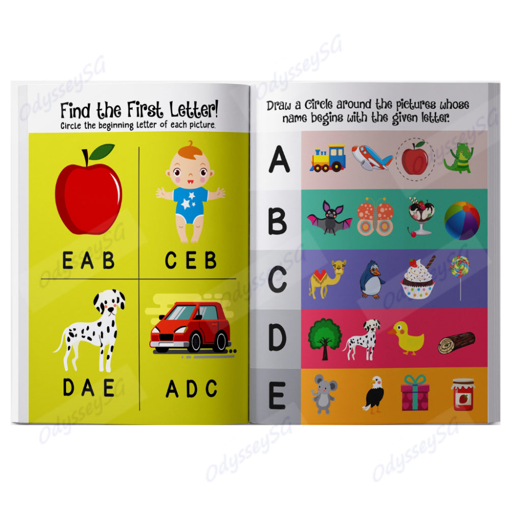 My Big Book Of Patterns And Pencil Control - Children Activity Book Patterns, Numbers 1-20 Alphabets