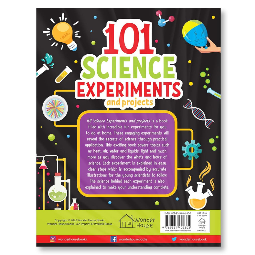 101 Science Experiments and Projects for Children | Hands on Experiments | Age 9 +