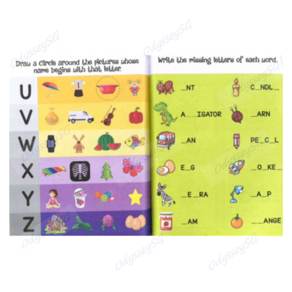 My Big Book Of Patterns And Pencil Control - Children Activity Book Patterns, Numbers 1-20 Alphabets